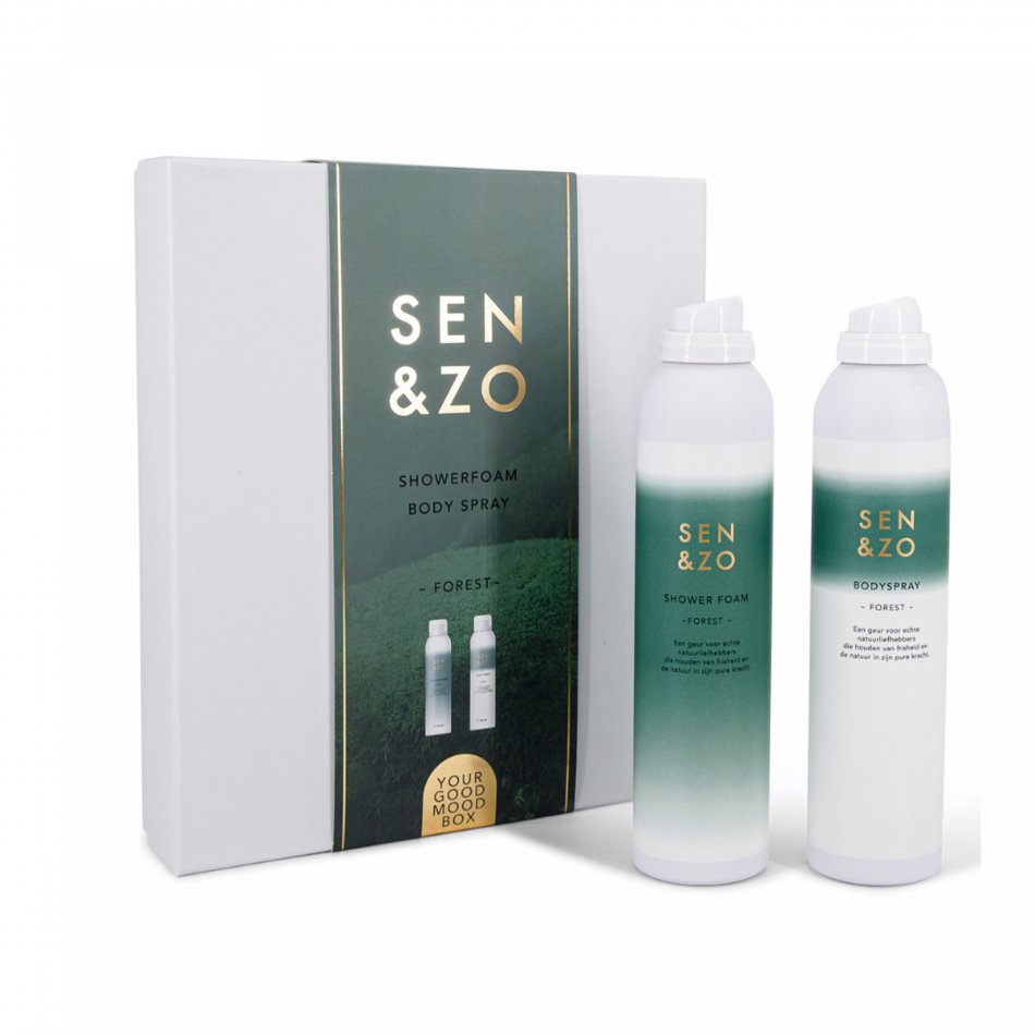 Cadeaubox Bodyspray & Showerfoam Forest